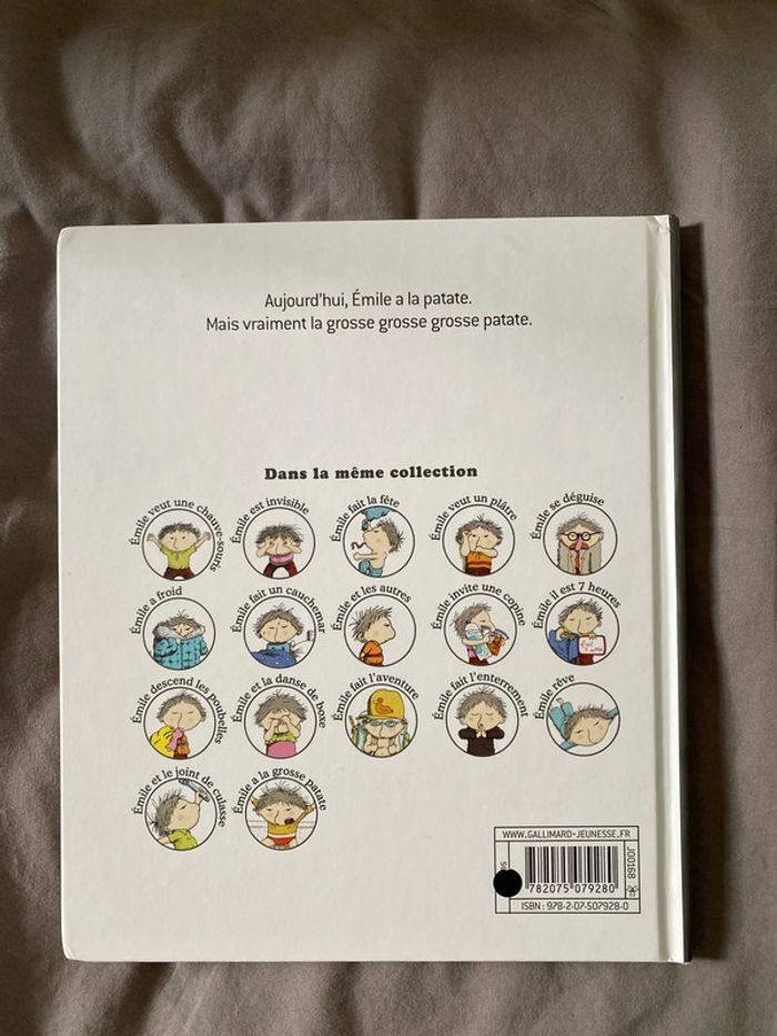 Livre Emile à la grosse patate - photo numéro 2