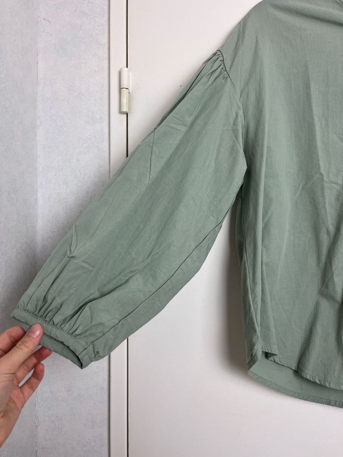 Blouse vert d’eau - photo numéro 2