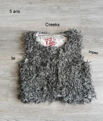 Gilet veste sans manche creeks