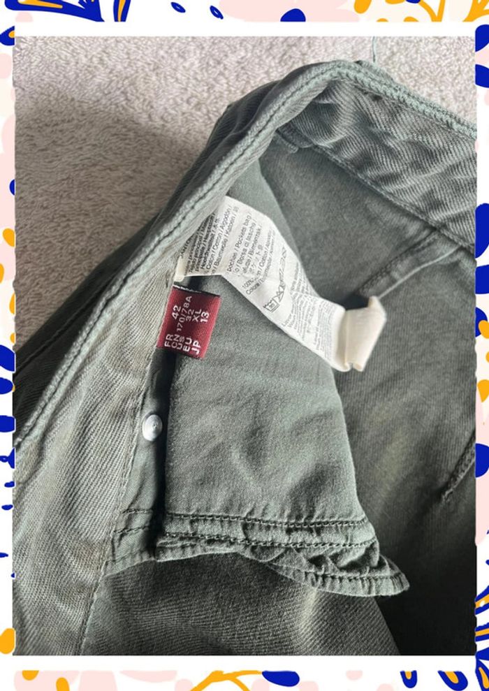 Jean kaki Comptoir des Cotonniers – Taille US 32 / EU XL – Tendance & Polyvalent - photo numéro 3