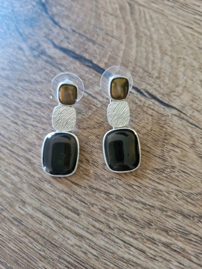 Boucles d'oreille  pendantes - photo numéro 2