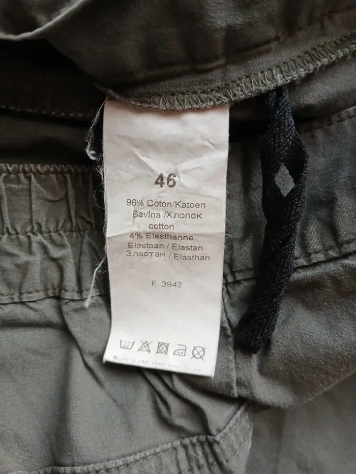 Pantalon/pantacourt kaki Blancheporte 46 - photo numéro 5