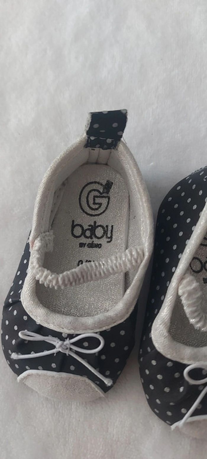 Chaussure bébé ballerines 0  3 mois gemo - photo numéro 2