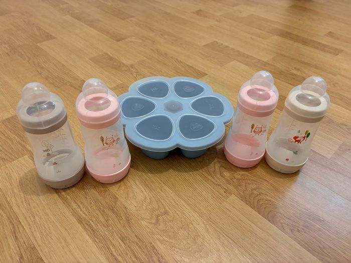 Biberon Mam et multiportion pour congeler