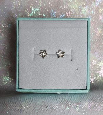 Boucles d'oreilles fleur