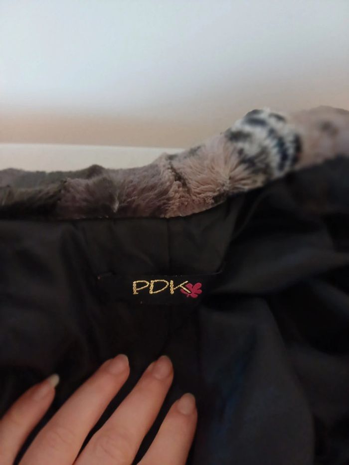 Veste chaude à imprimé Léopard PDK taille XS 34 - photo numéro 7