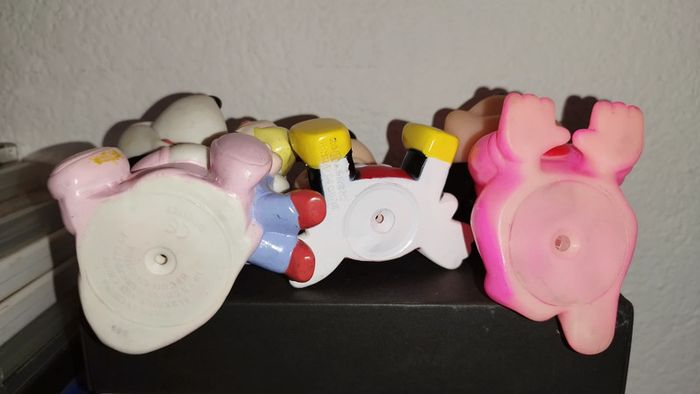 Lot figurines Pouet Disney Minnie Mickey figure bath vintage - photo numéro 2