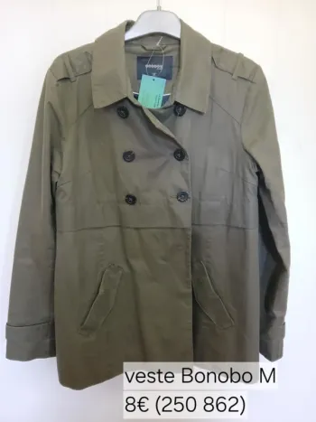 250862 veste kaki femme M