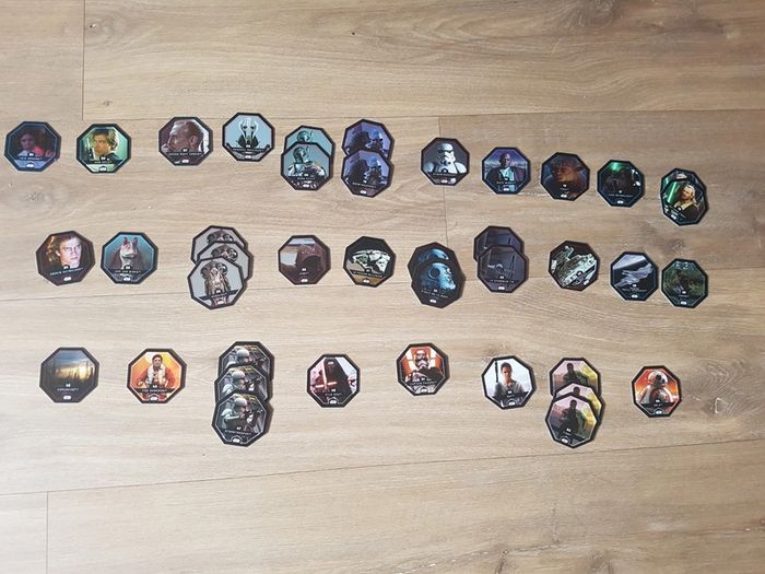 Collection jetons Star Wars Leclerc