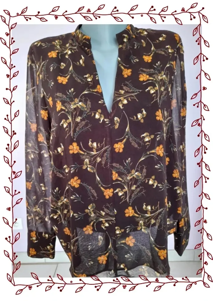 Blouse voile " MNG Mango"