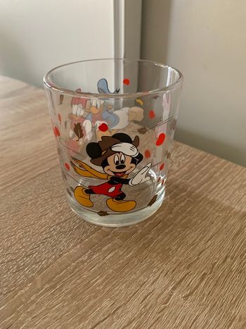 Verre Mickey et ses amis automne