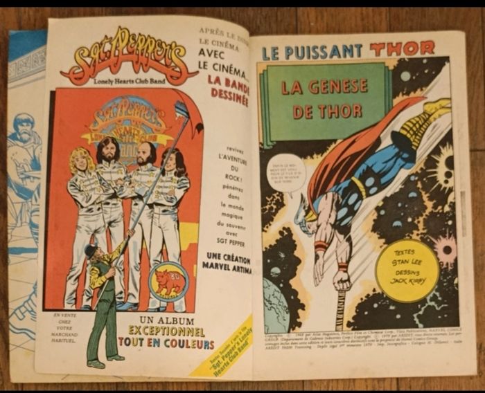 Ancien Comic Thor le fils d'Odin N°1  : la genèse de Thor 1979 vintage - photo numéro 3