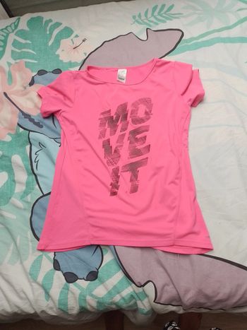 Tee-shirt fuchsia 12ans