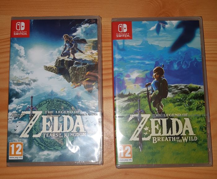 Lot de 2 jeux Nintendo Switch - The Legend of Zelda