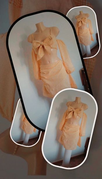 Ensemble jupe vichy