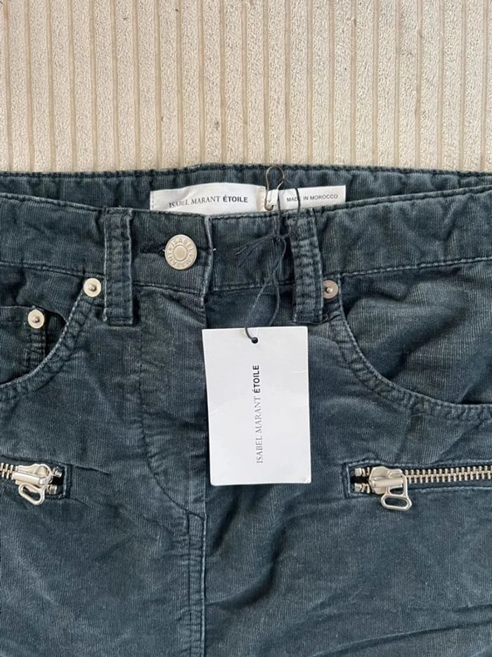 Minijupe Isabel Marant grise - photo numéro 3