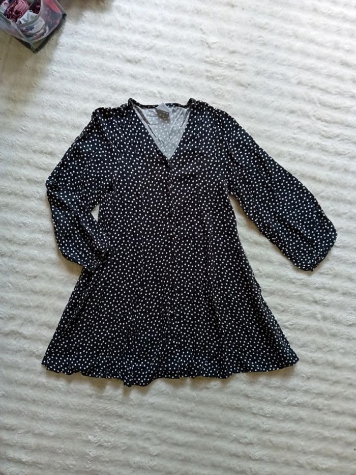 Robe fille 7ans Zara 🤍🖤