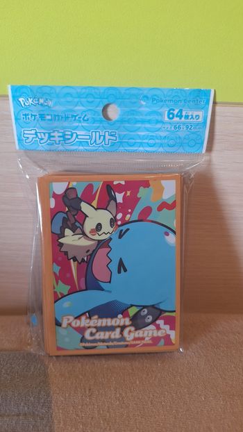 Sleeves Pokémon Center Japon - Mimiqui et Qulbutoké