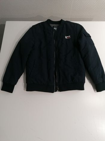 Blouson bleu marine doublé