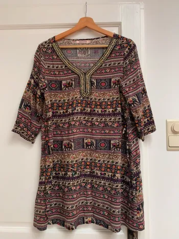 Tunique multicolore