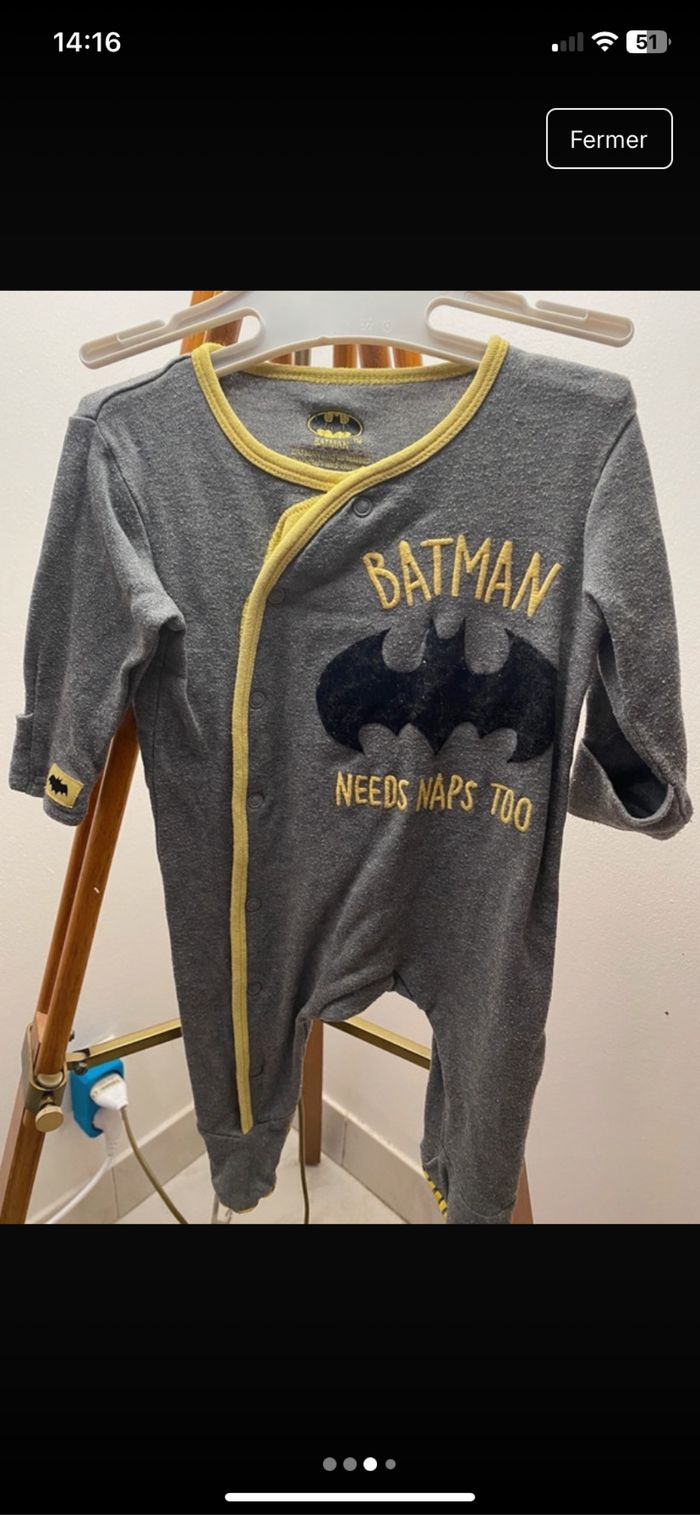 Pyjama Batman 3mois