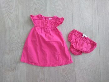 Ensemble robe et bloomer Kiabi 6 mois