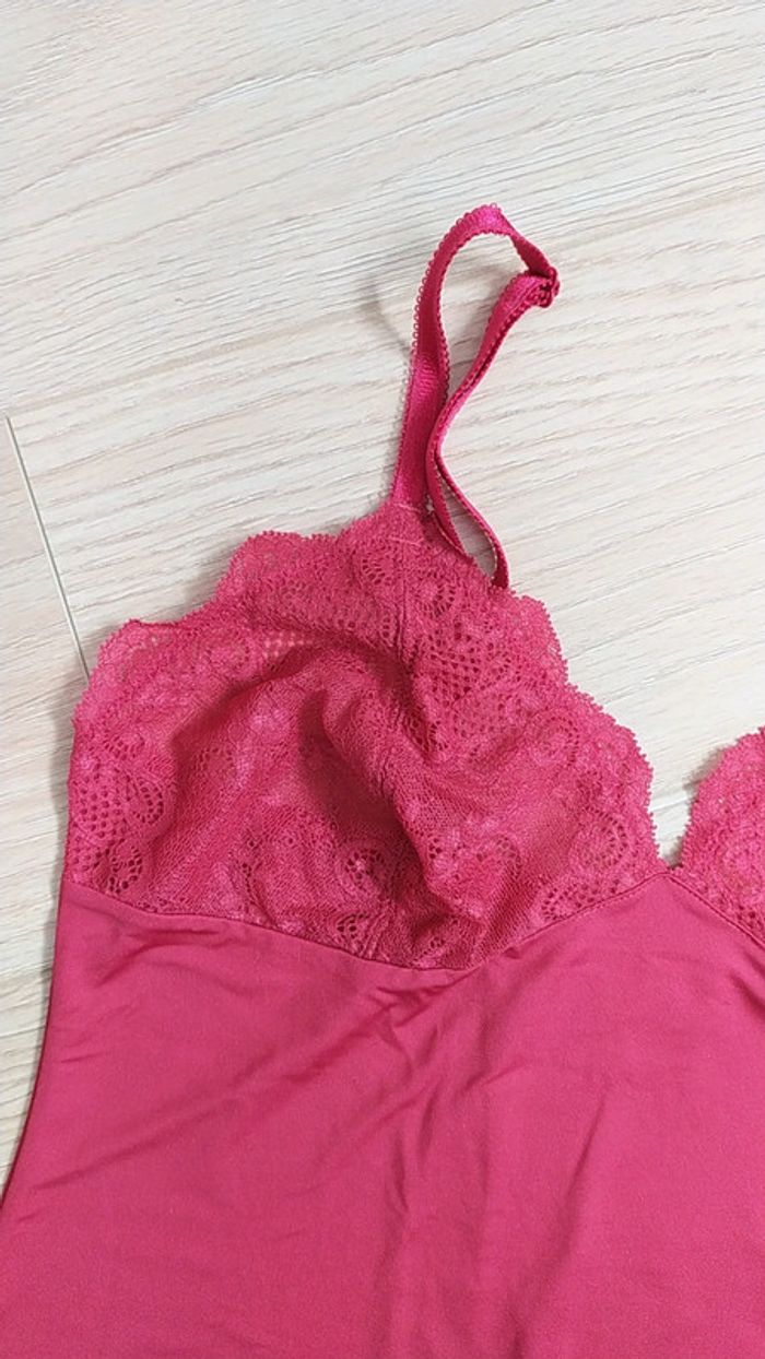 Ensemble caraco + culotte rouge sexy 36/38 - photo numéro 3