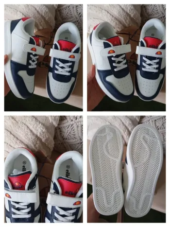 Paire de baskets / sneakers à scratch Ellesse pointure 33 neuves avec étiquettes
