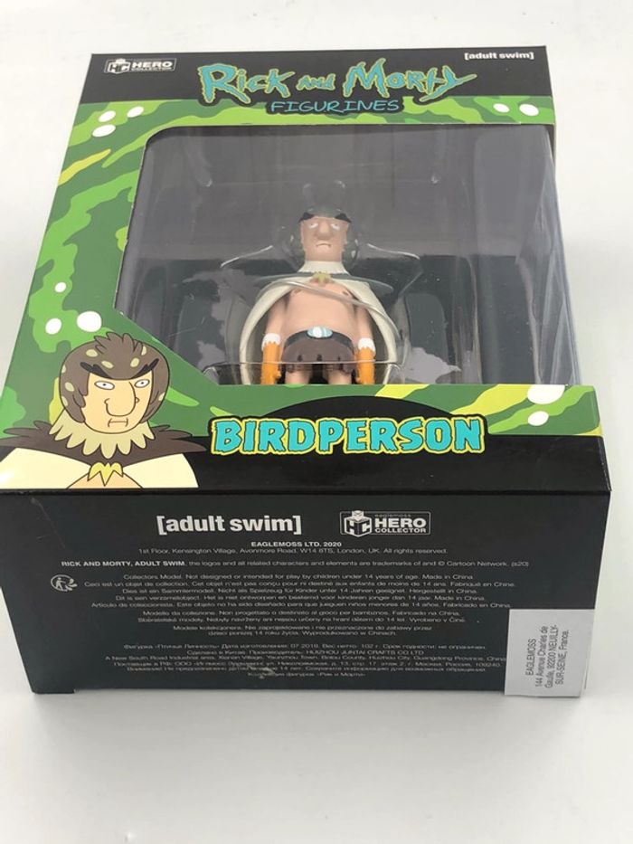 Figurine 13 cm Rick and Morty Birdperson Eaglemoss neuf - photo numéro 6