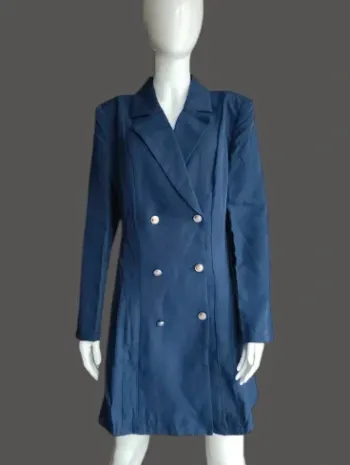 Robe blazer marine Shein (lire mesures)