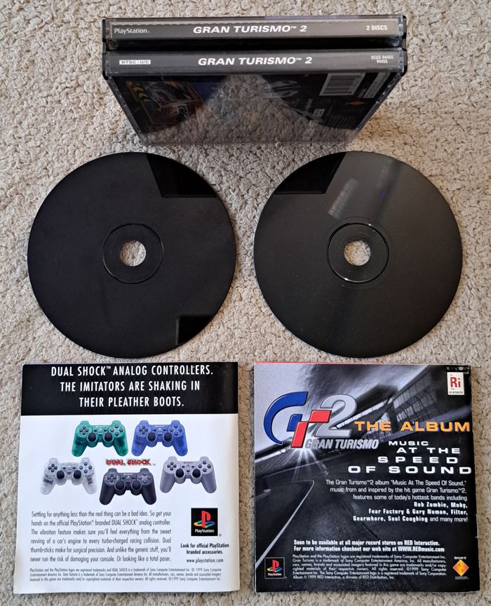 🎮 Gran Turismo 2 USA Sony PlayStation 1 PS1 ntsc-u/c - photo numéro 5