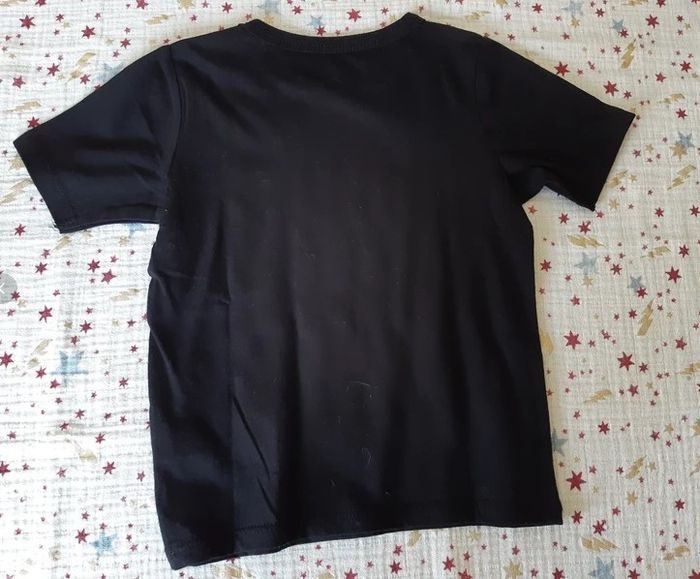 T-Shirt Noir Dad's Side Kick 3-4 ans Noir - photo numéro 2