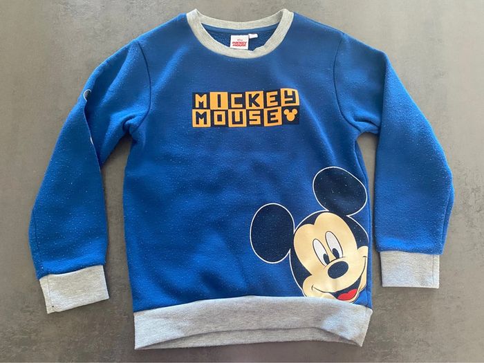 Ensemble de jogging bleu Mickey Kiabi 8 ans - photo numéro 2