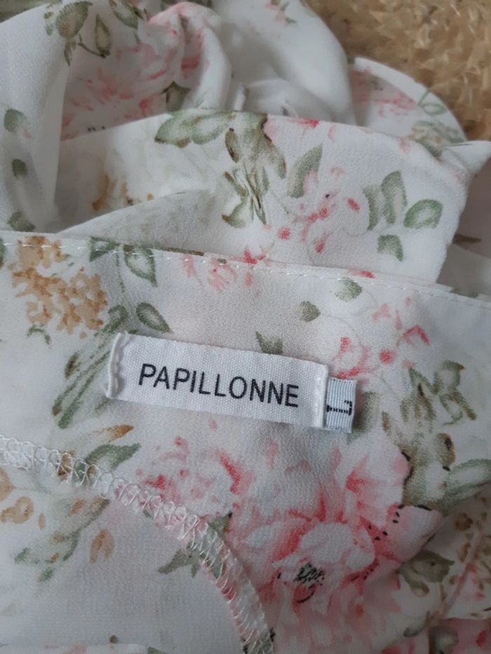 Robe longue fleurs Papillonne T40 - photo numéro 6