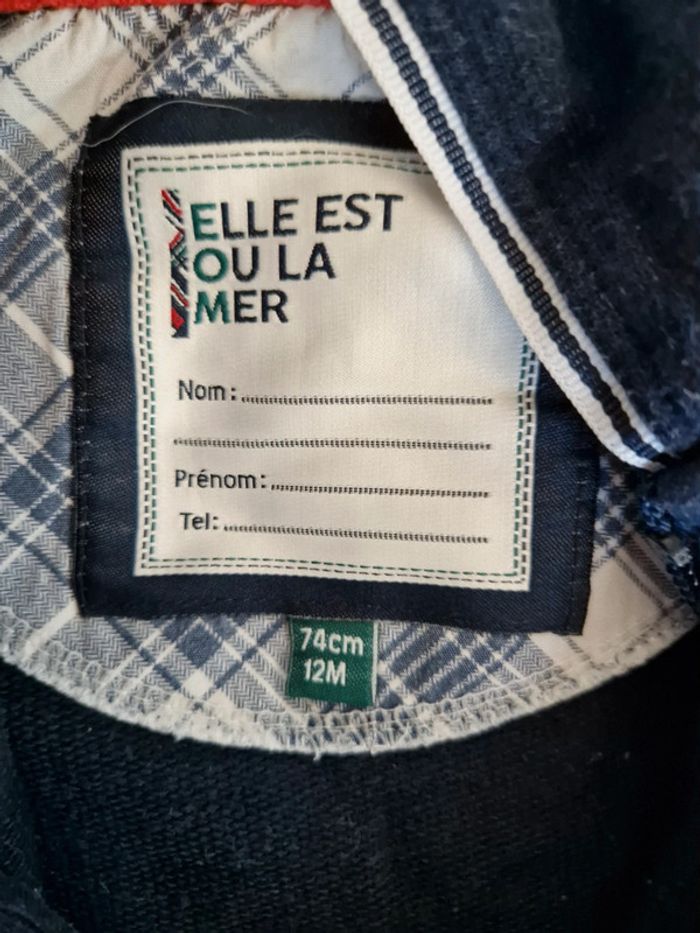 Veste à capuche 12 mois - photo numéro 2