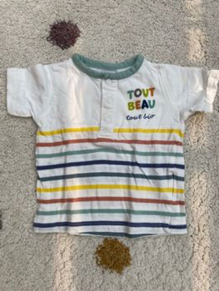 Lot de 10 tee-shirts 6 mois - photo numéro 7