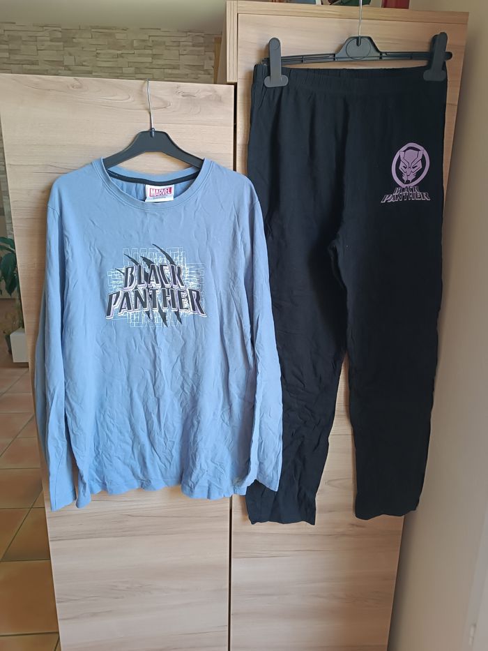 Lot 2 pyjamas ml 11-12 ans - photo numéro 2