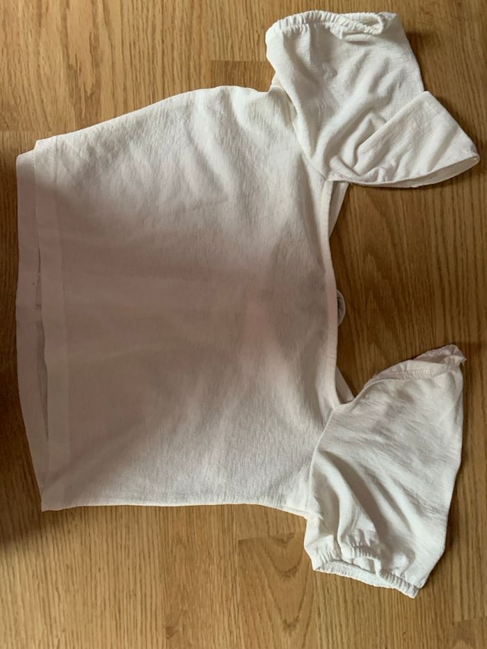 top court blanc - photo numéro 3