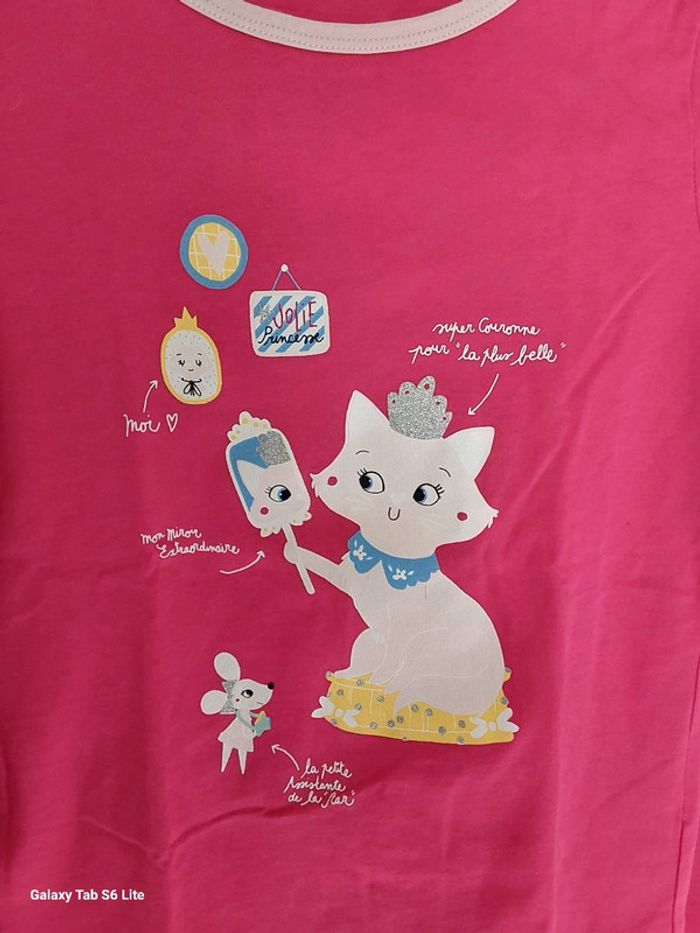 Pyjama sergent major fille 7/8 ans - photo numéro 2