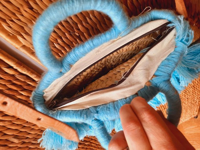 Sac à main paille rond - photo numéro 3