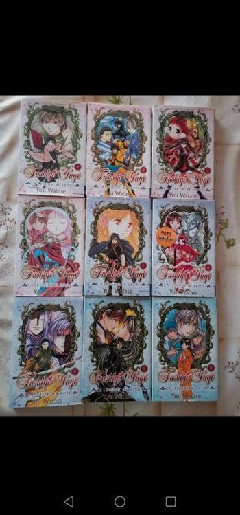 Lot indissociable mangas Fushigi Yugi