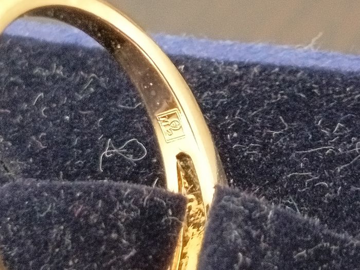 Bague plaqué or. - photo numéro 7