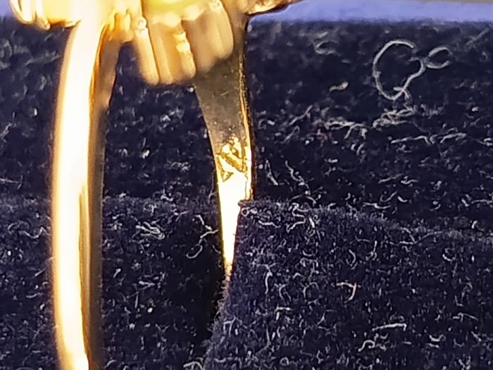 Bague plaqué or. - photo numéro 8