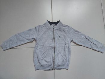 Gilet zippé 4 ans