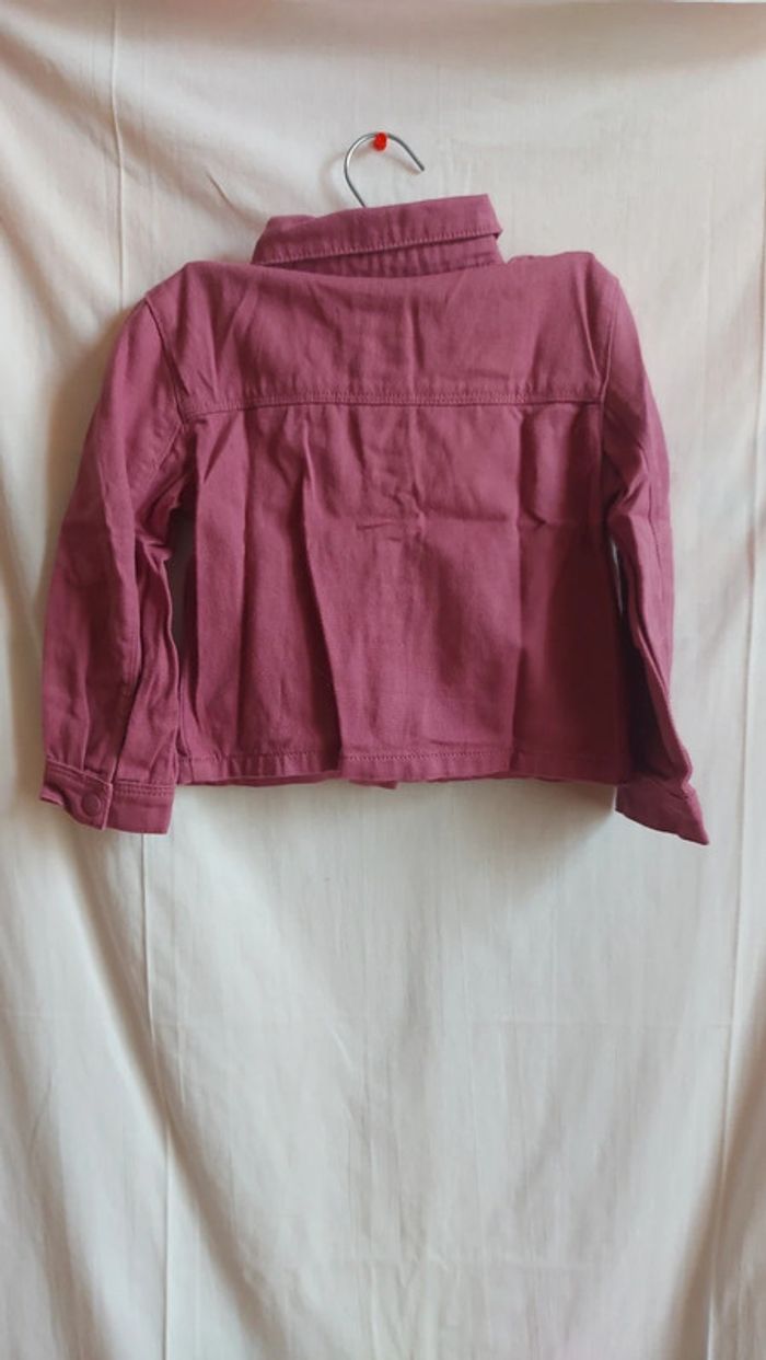 Veste en jeans fille taille 5 ans - photo numéro 2