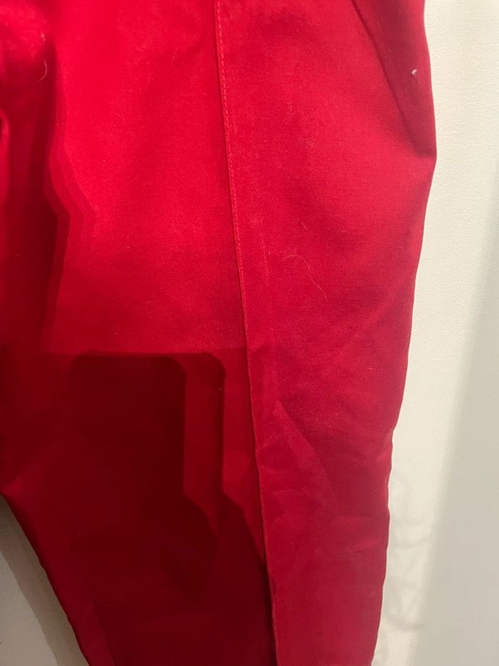 Pantalon rouge femme neuf - photo numéro 3