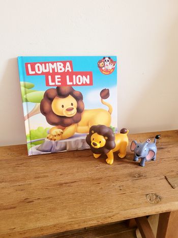 Loumba le lion + figurines