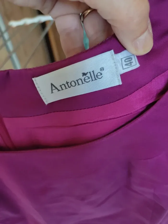 Ensemble robe veste Antonella 40 fushia - photo numéro 2