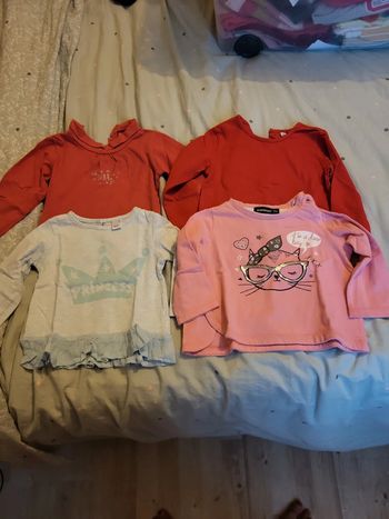 T-shirts ML 74-80 cm