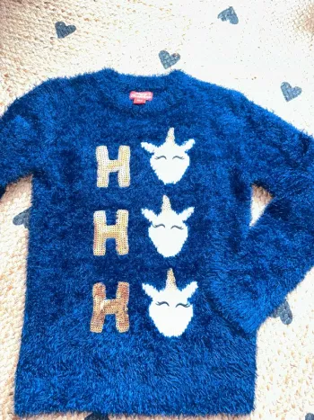 Pull de Noël 10 ans